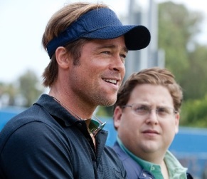 Brad Pitt e Jonah Hill in 'Moneyball'