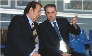 Aldo Notari e Jacques Rogge