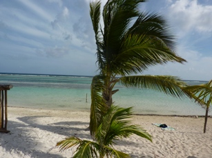 La spiaggia di Mahahual