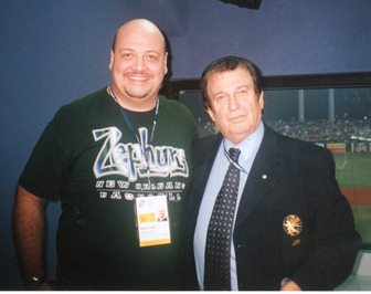 Mondiale 2001: con Aldo Notari nella suite presidenziale