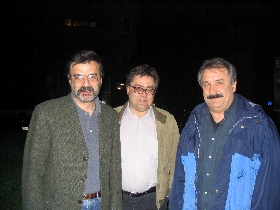 Roberto Sieni, Marco Borri e Riccardo Fraccari