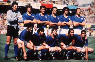 La leggendaria nazionale di calcio del 1982