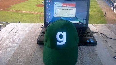 In postazione a Parma il 10 giugno con il mio cappellino con la "g"