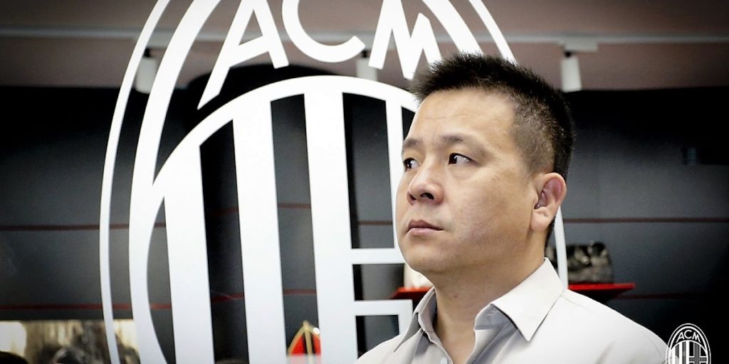 Yonghong Li è stato estromesso dal Milan dal Fondo Elliott